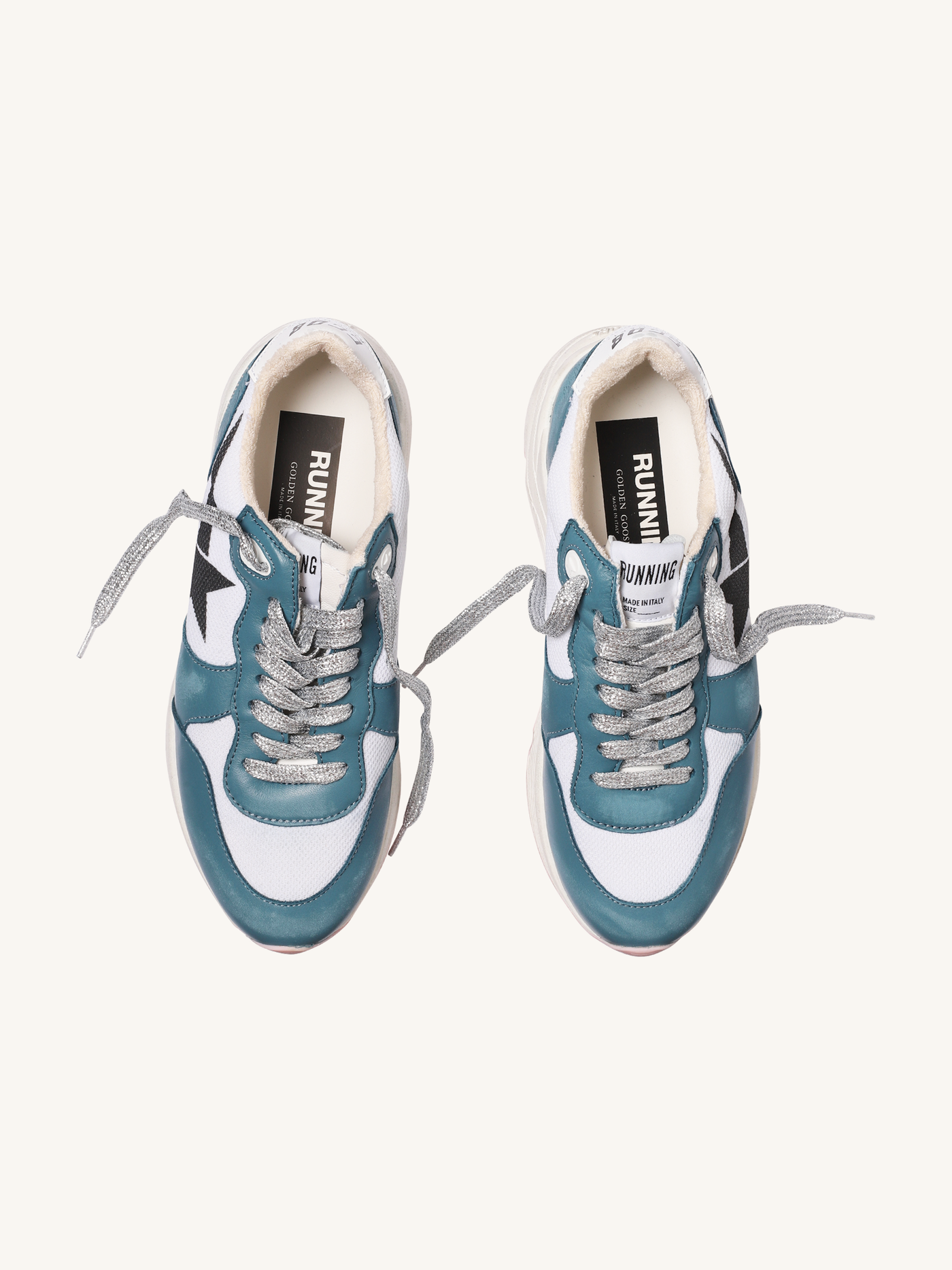 Petrol Running Sole Sneaker