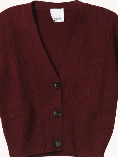 1/2 Sleeve V-Cardigan