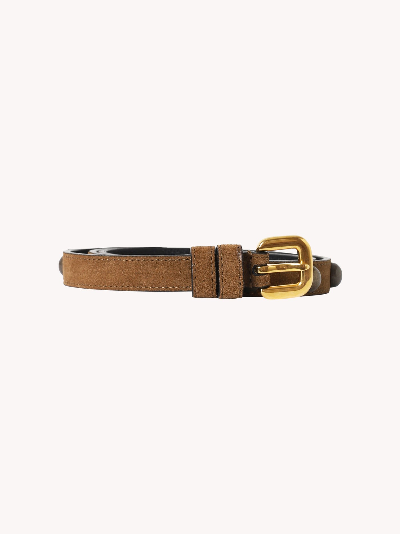 SKINNY BELT WITH STUDS