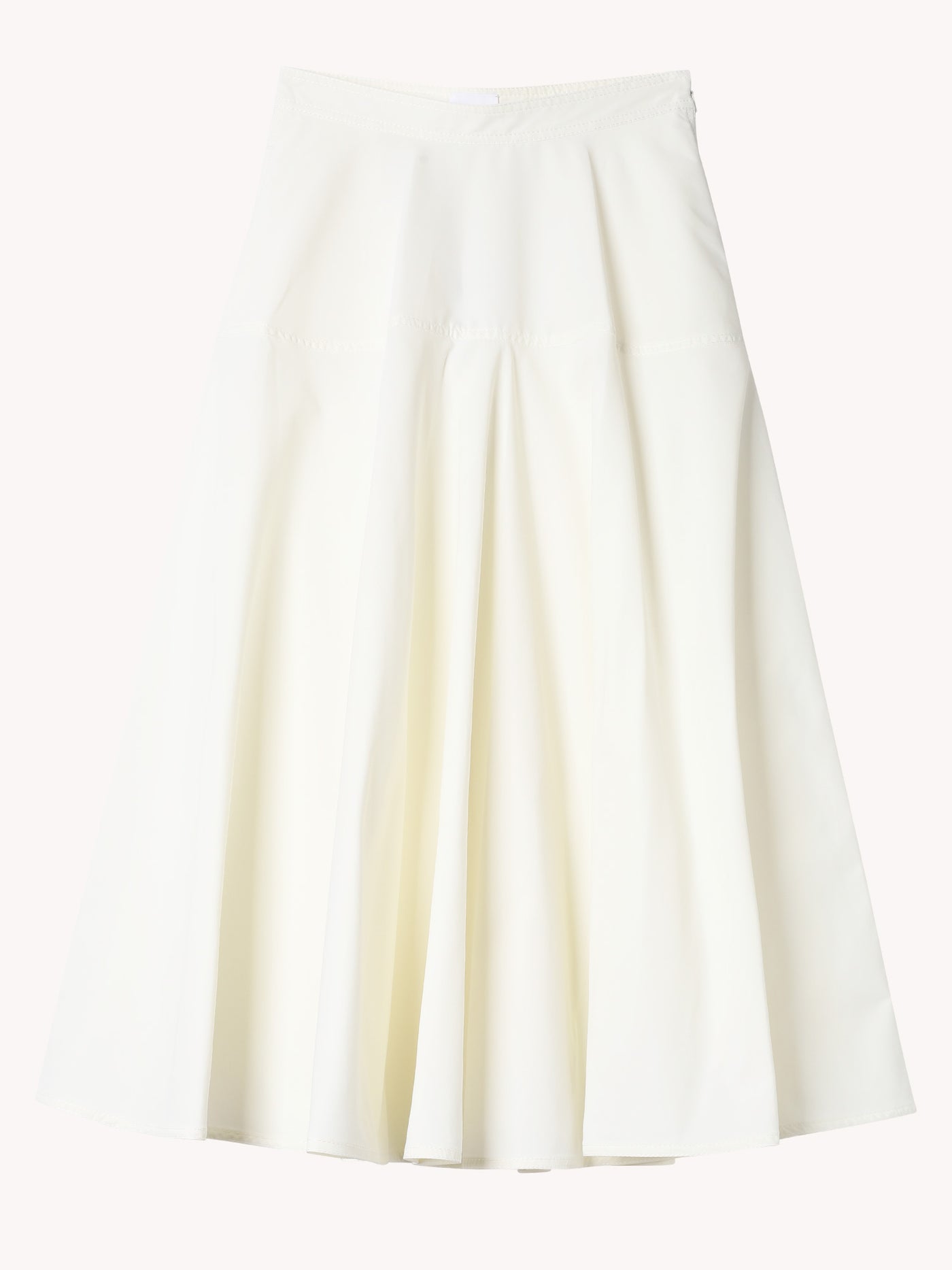 Off White Midi Skirt