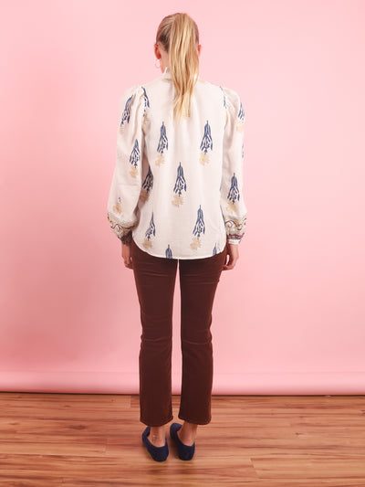 Annabel Brown Dahlia Shirt