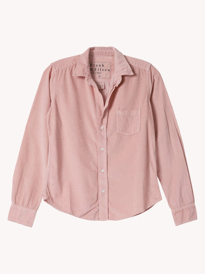 Barry Corduroy Shirt in Dusty Pink