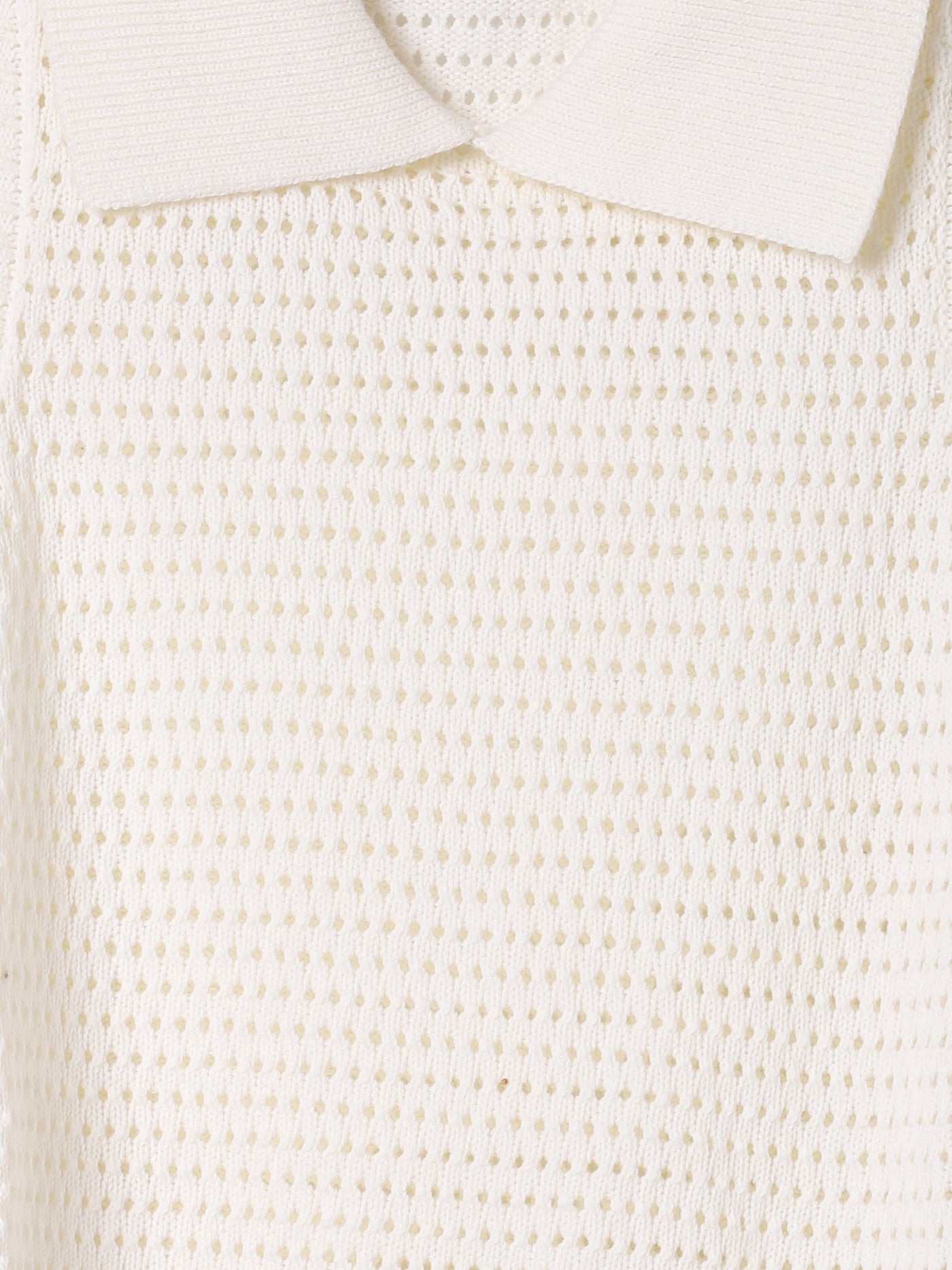 Cable Mesh Tank in White