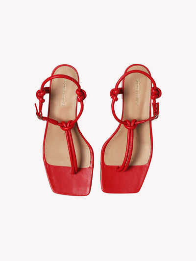 ALEXA SANDAL IN RED