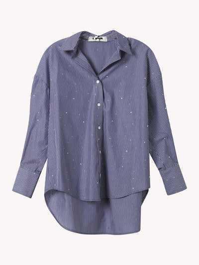 Frankie Embellished Stripe Shirt