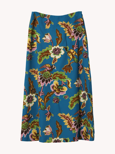 A-LONG PRINTED SKIRT