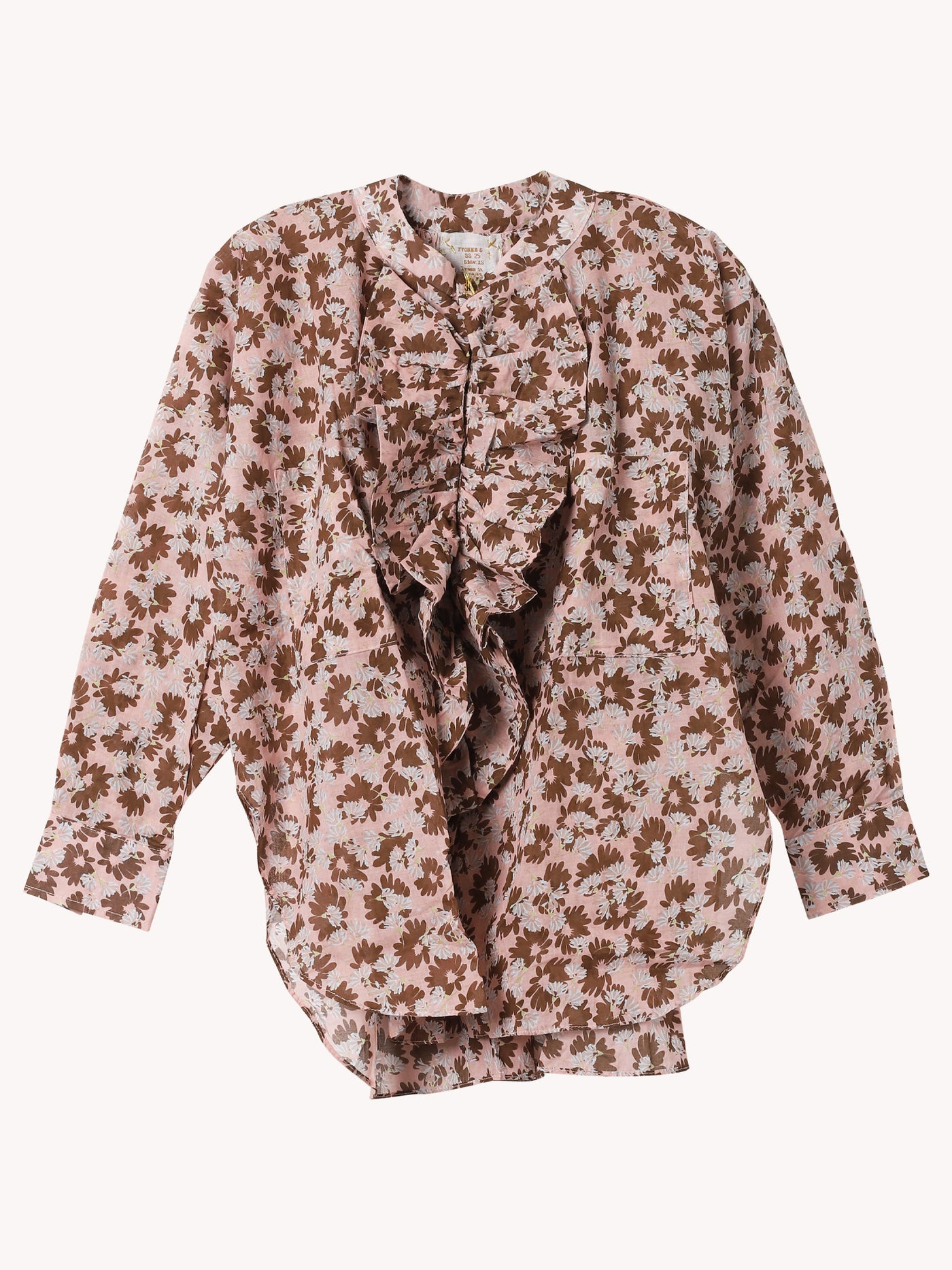 MARGARITA PEONY BASE FRILL SHIRT