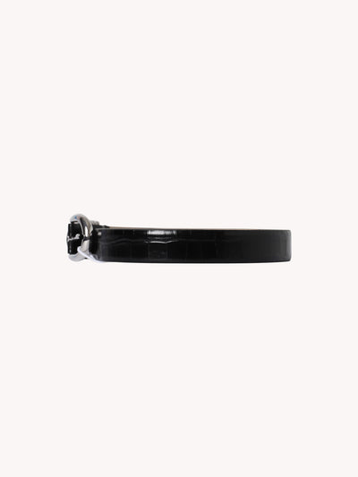 Hollyhock Croco Belt