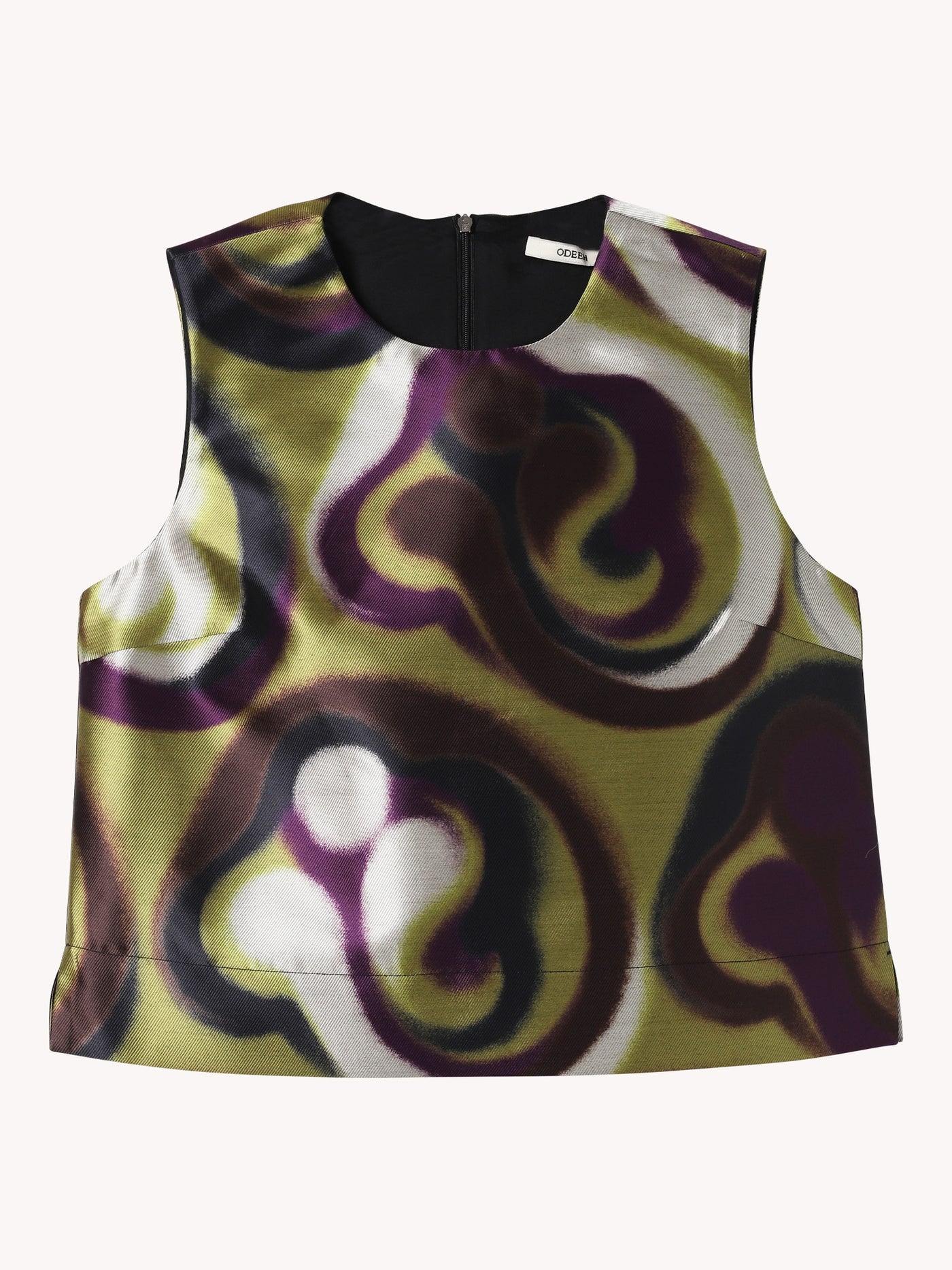 Sleeveless Print Top