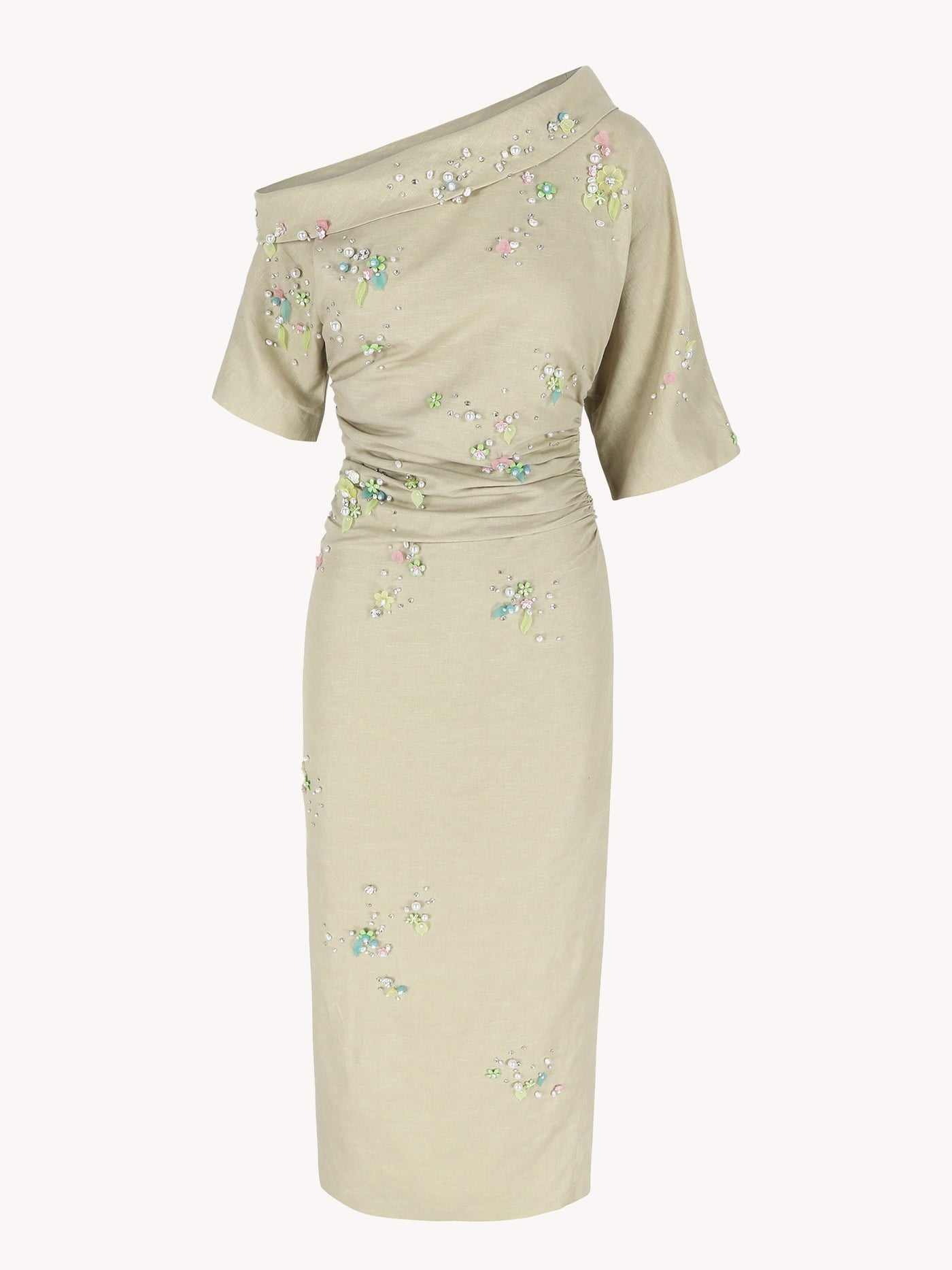 BOWERY EMBROIDERED DRESS