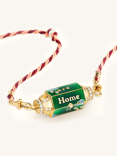 Home Is Everywhere You Are Locket Necklace