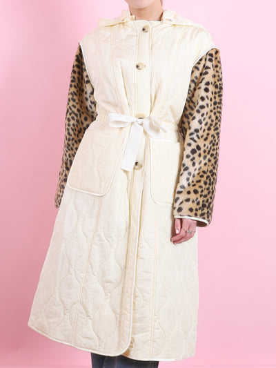 Eco Fur Detachable Puffer Coat