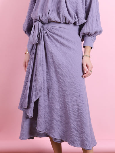 Gauze Gwendolyn Skirt in Lavender