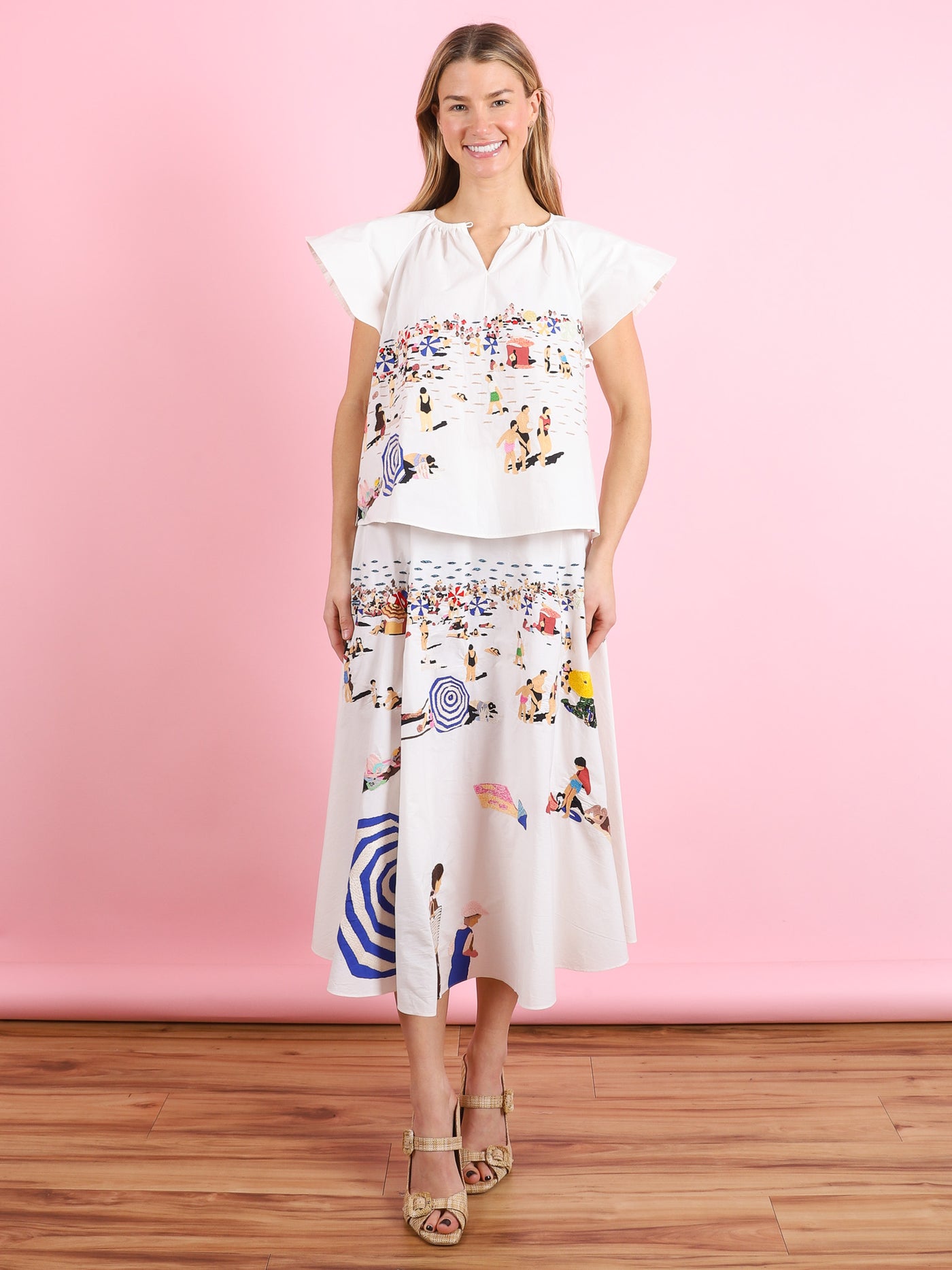 Hand Embroidered Top