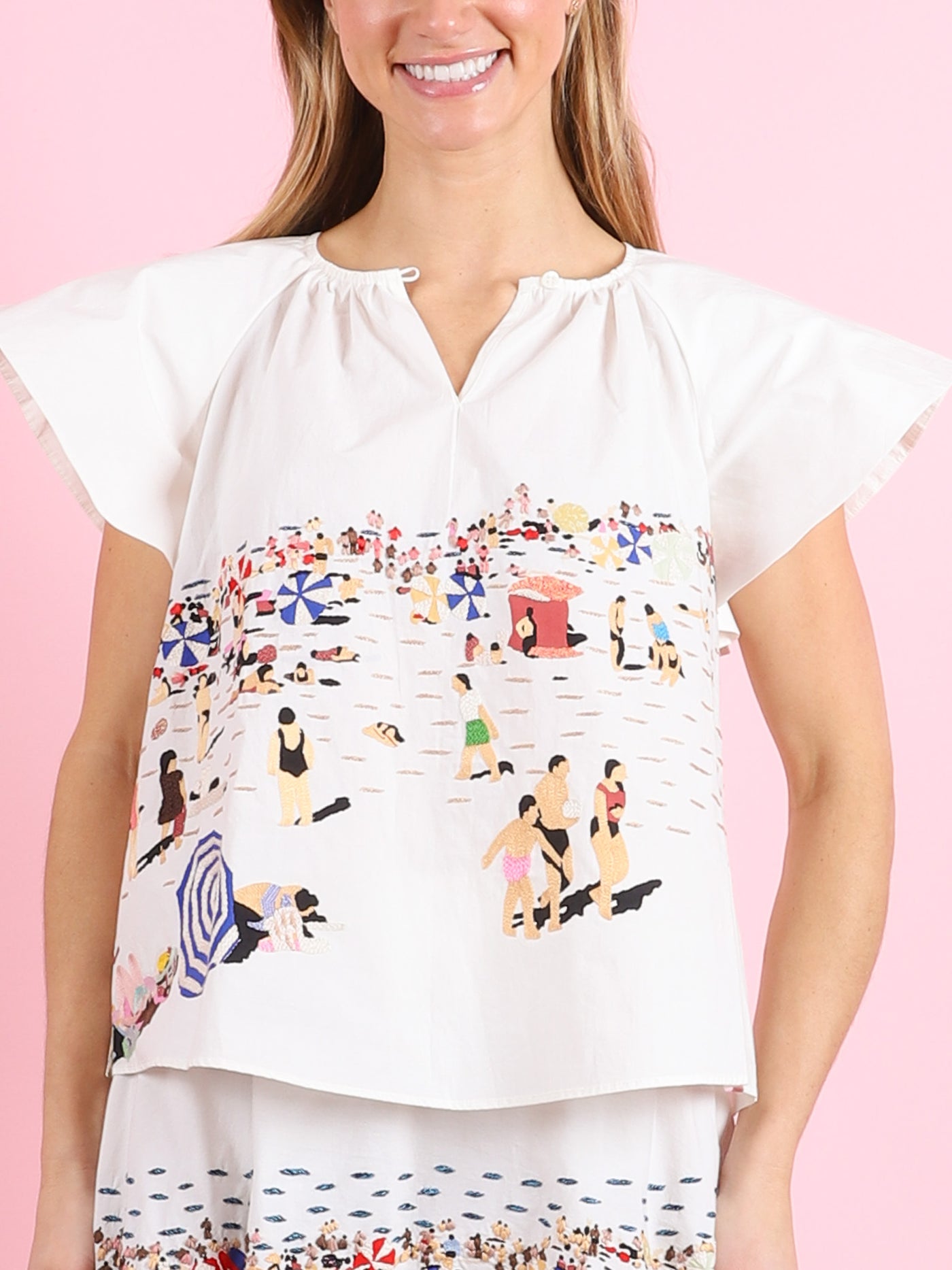 Hand Embroidered Top