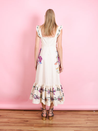 IRIS PLACÉE GINGERBREAD DRESS
