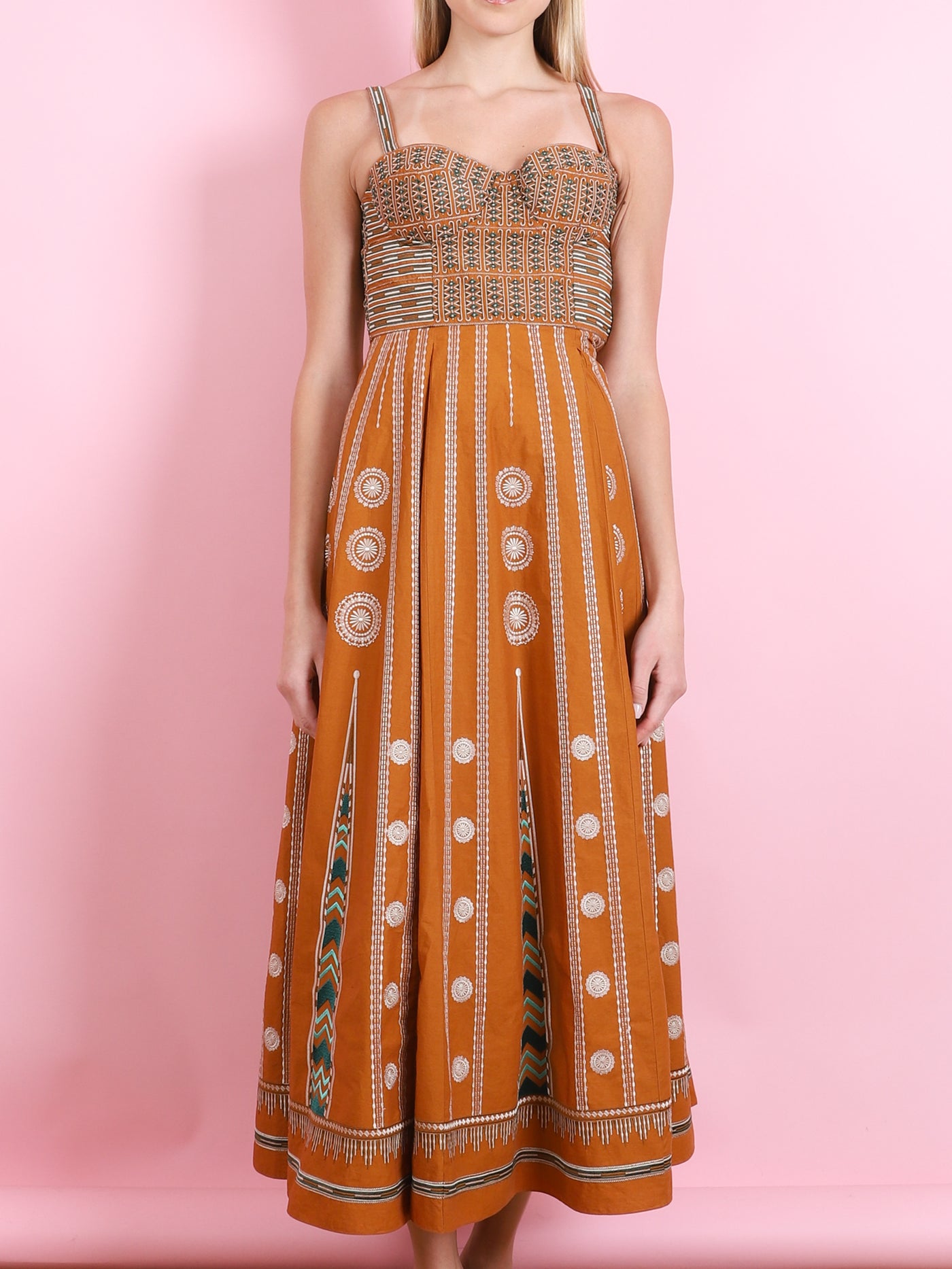 ELIDA BACKGAMMON DRESS