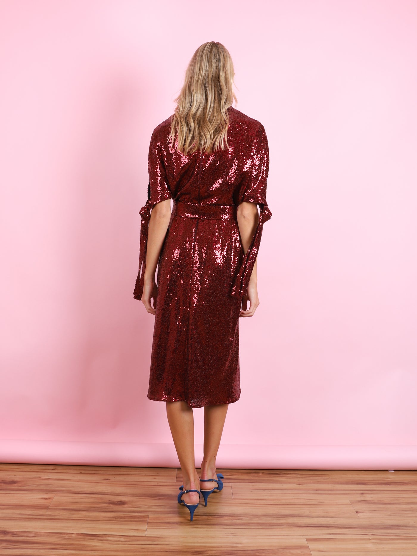 Sequin Pedernal Dress