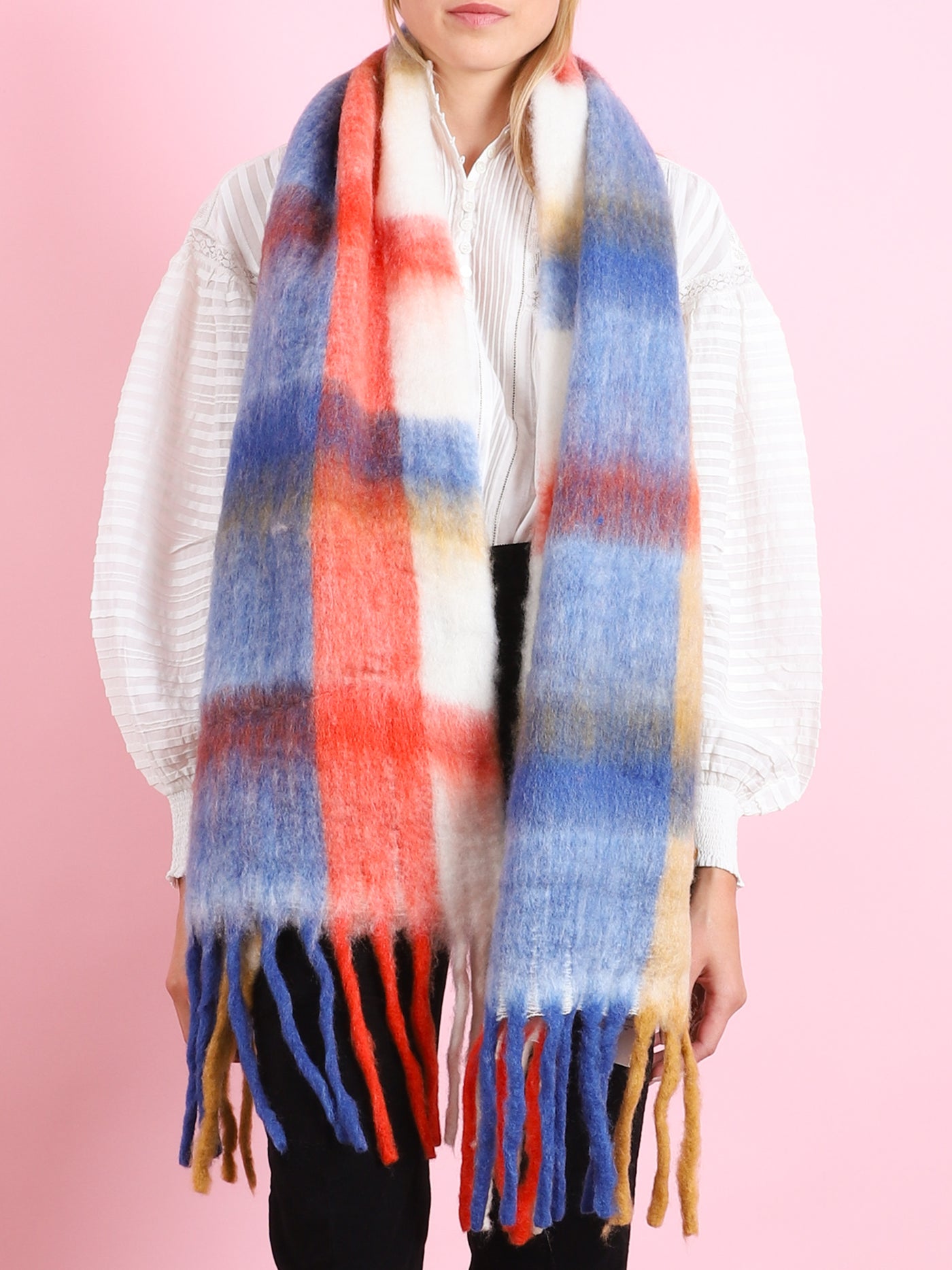 Red & Blue Scarf