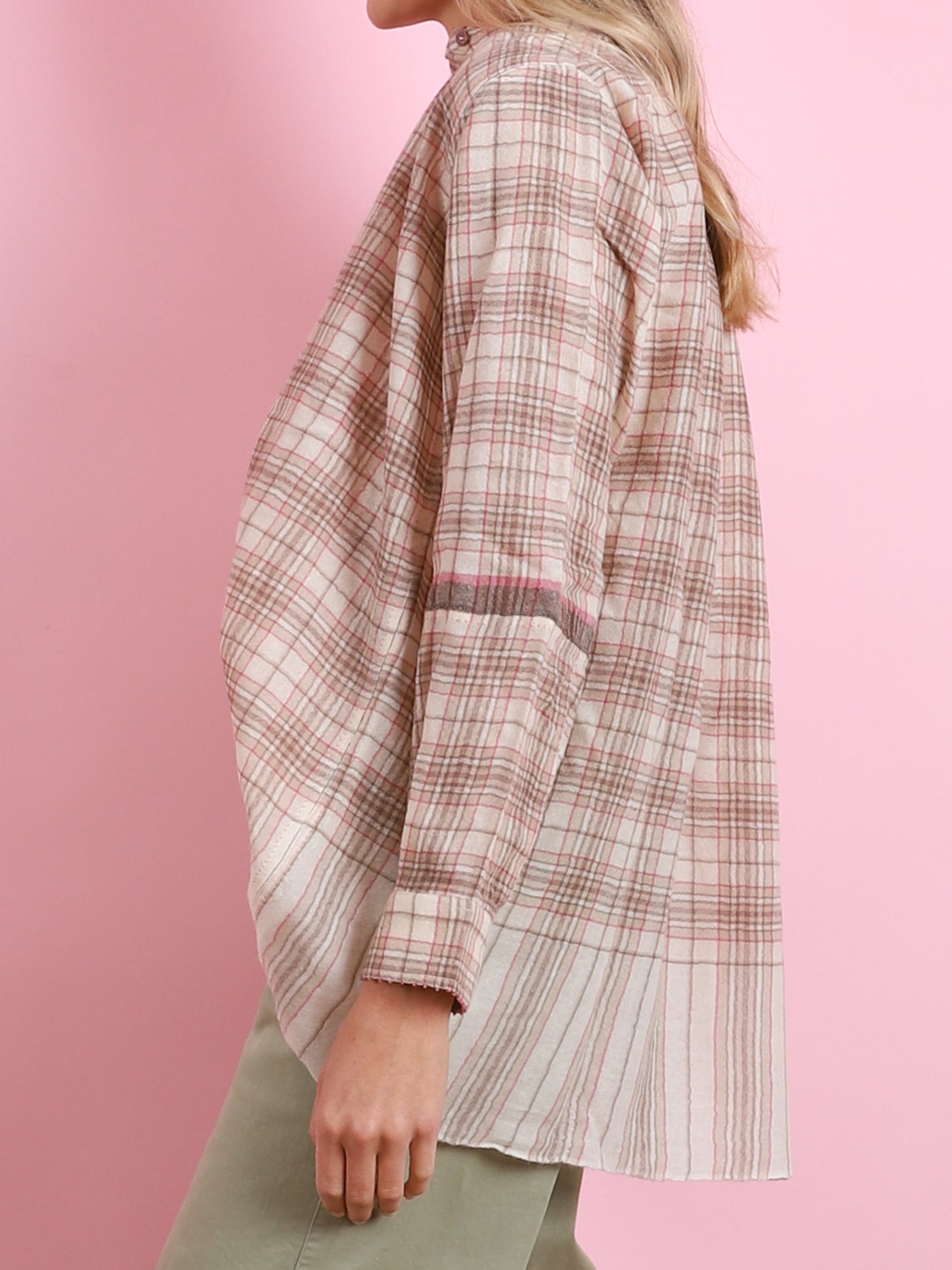 Plaid Blouse