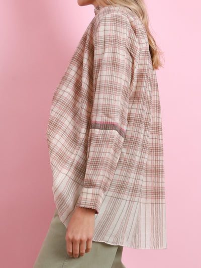 Plaid Blouse