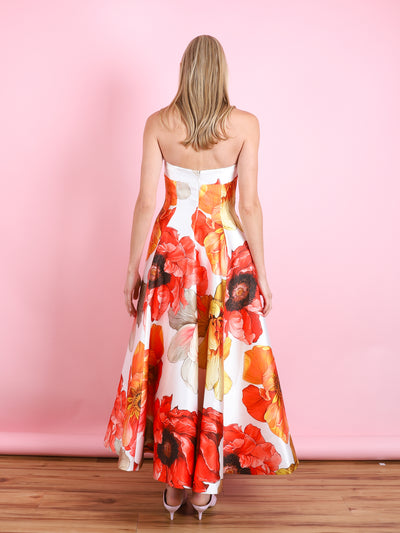 NYLIA STRAPLESS DRESS