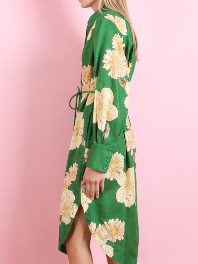 Sage Shirtdress