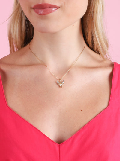 SMALL TAURUS ZODIAC NECKLACE