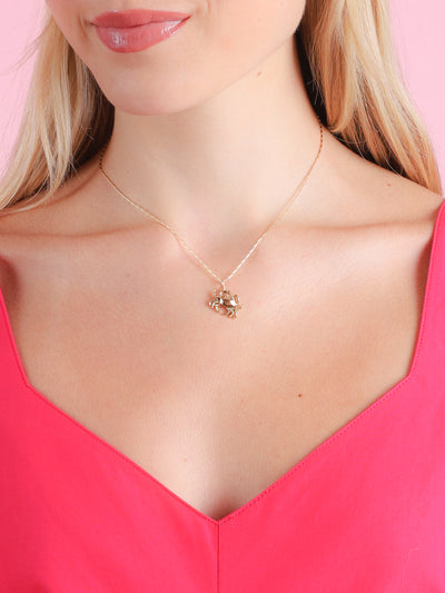 SMALL CANCER ZODIAC NECKLACE