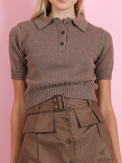 Eyelet Polo