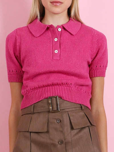 Eyelet Polo