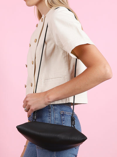 MINI ORIGAMI BAG IN BLACK