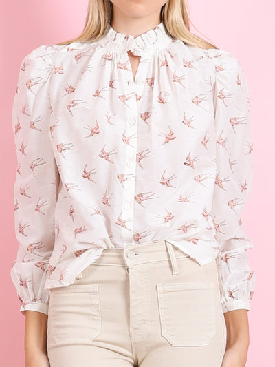 ANNABEL CEDAR SWALLOW SHIRT