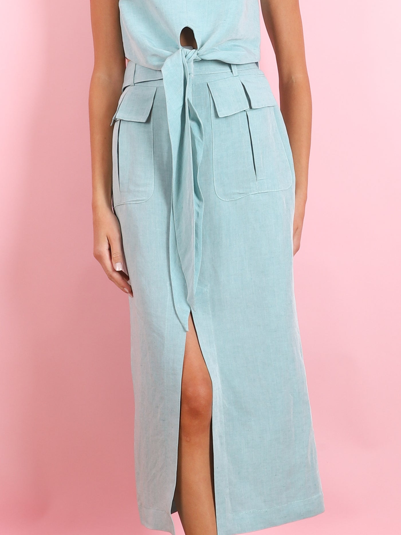 Cargo Midi Skirt