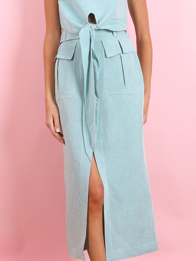 Cargo Midi Skirt