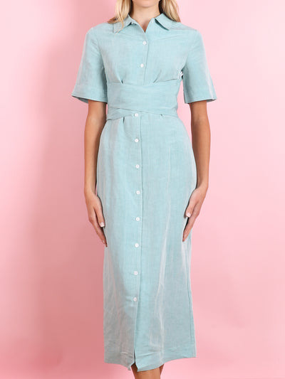 Wrap Midi Dress