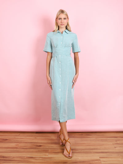Wrap Midi Dress