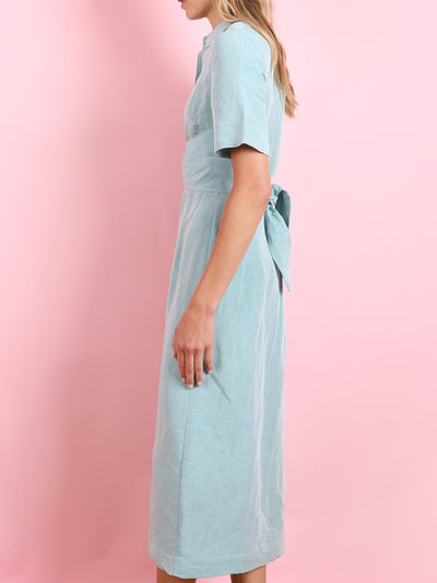 Wrap Midi Dress