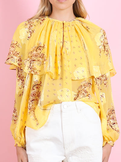 Elissa Cape Blouse