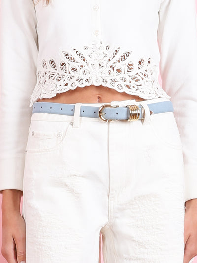 Hollyhock Suede Belt