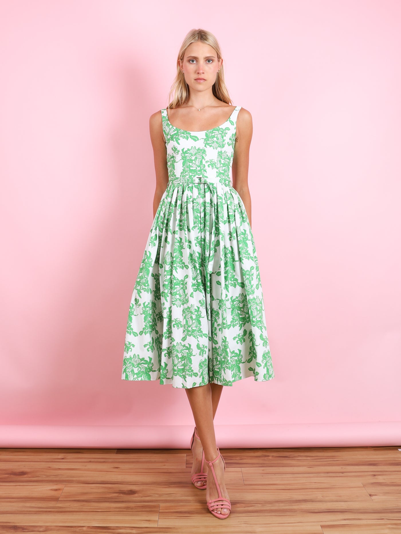 EGLANTINE GUIPURE FLORAL DRESS