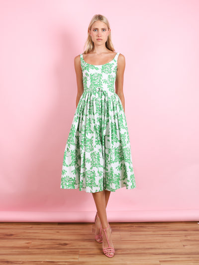 EGLANTINE GUIPURE FLORAL DRESS