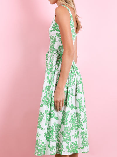 EGLANTINE GUIPURE FLORAL DRESS