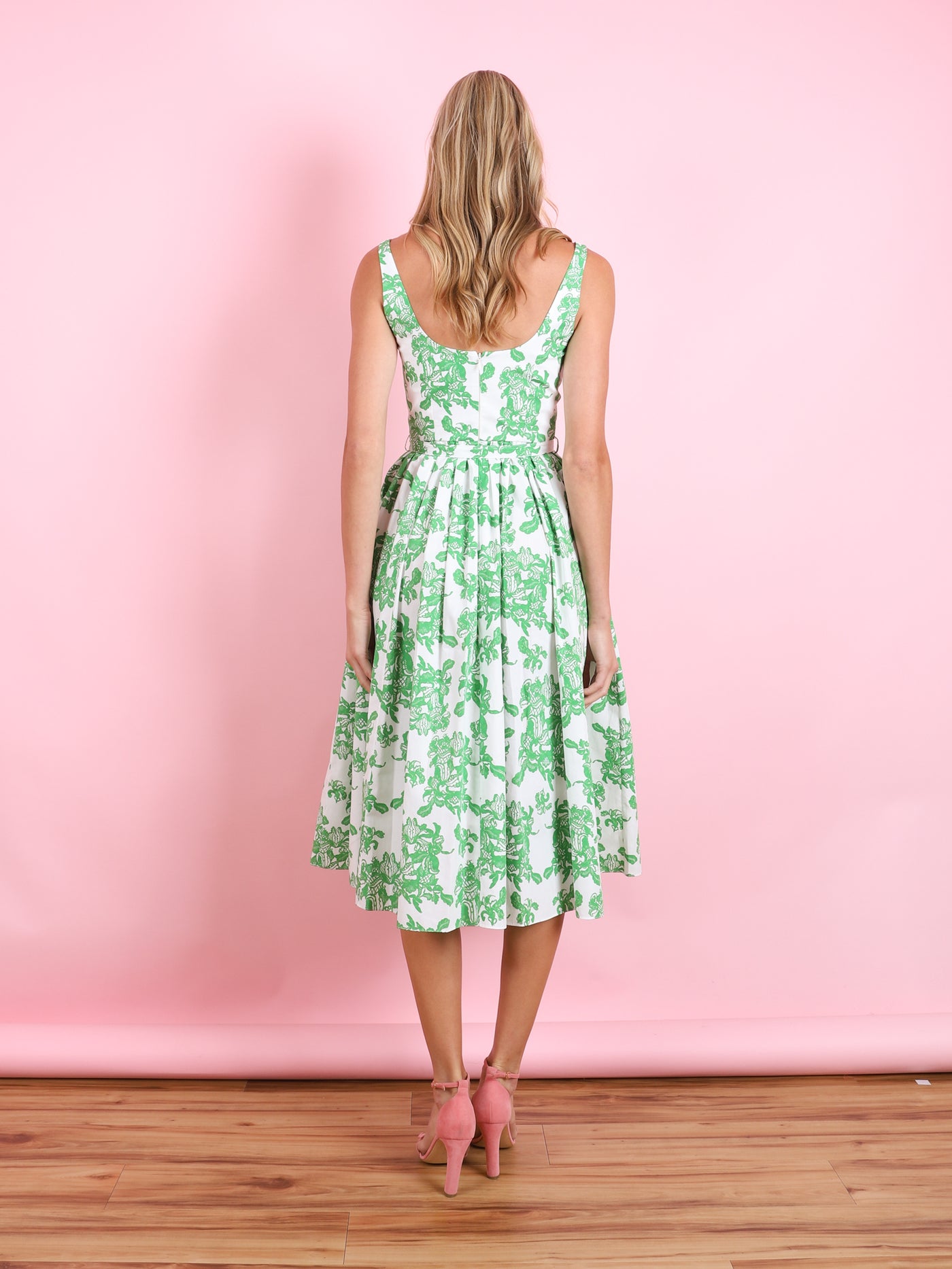 EGLANTINE GUIPURE FLORAL DRESS