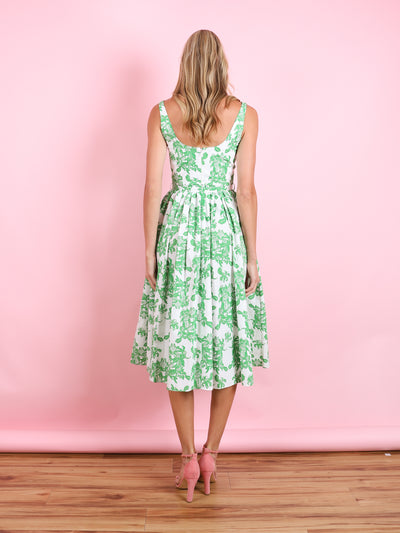 EGLANTINE GUIPURE FLORAL DRESS