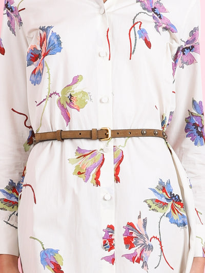 SKINNY BELT WITH STUDS