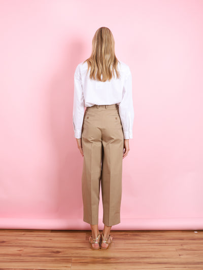 EMBELLISHED WHITE BUTTON DOWN