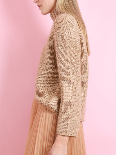 CASHMERE TURTLENECK SWEATER