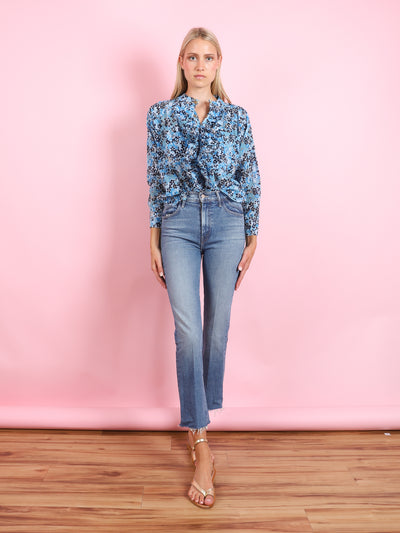FLOWER FIELD PISCINA BASE FRILL SHIRT