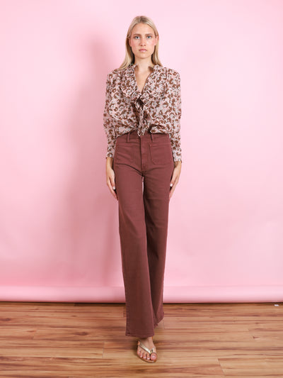 MARGARITA PEONY BASE FRILL SHIRT